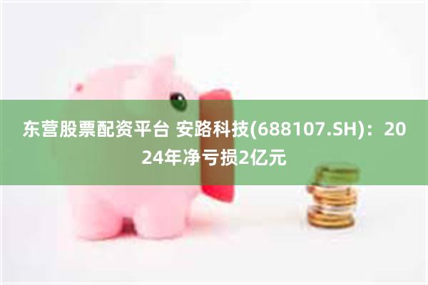 东营股票配资平台 安路科技(688107.SH)：2024年净亏损2亿元